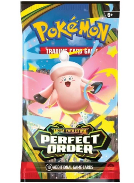 Pokemon TCG - Mega Evolution: Perfect Order Booster (Single Pack)