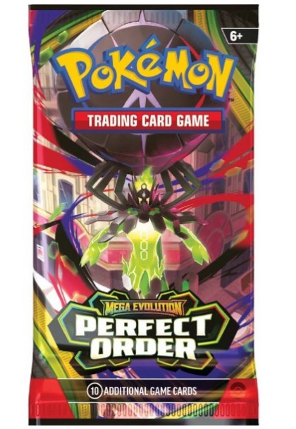 Pokemon TCG - Mega Evolution: Perfect Order Booster (Single Pack)