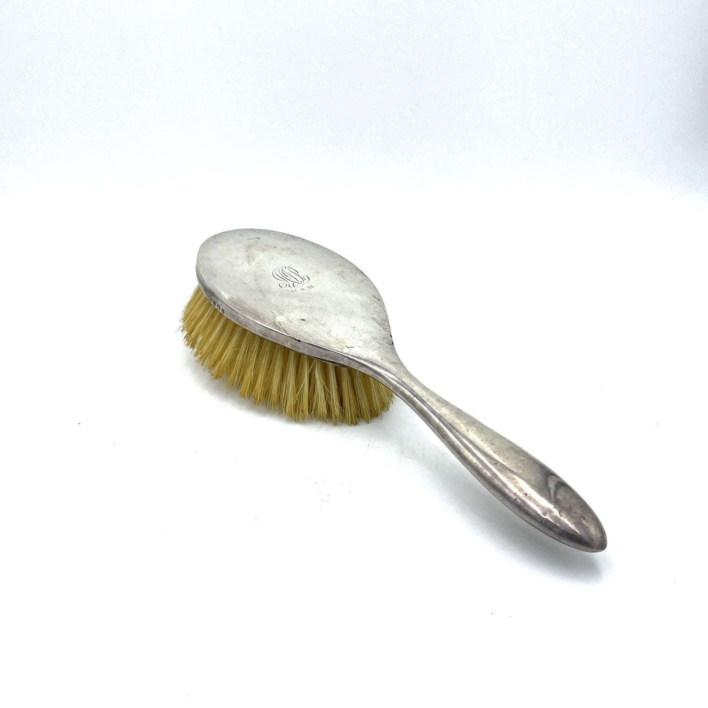 Sterling Silver Hardy Brother's Engraved Brush - 24cm