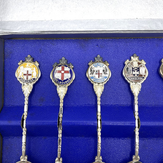 Vintage Collectible Teaspoons of Australian Cities
