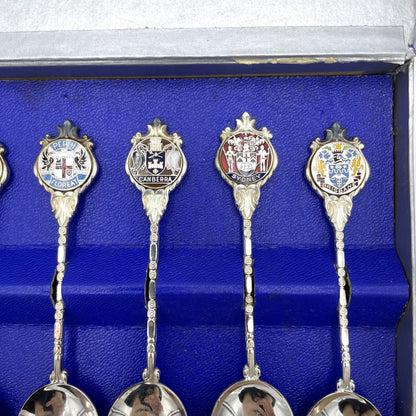 Vintage Collectible Teaspoons of Australian Cities