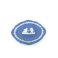 Blue Wedgwood Jasperware Trinket Box - 12cm