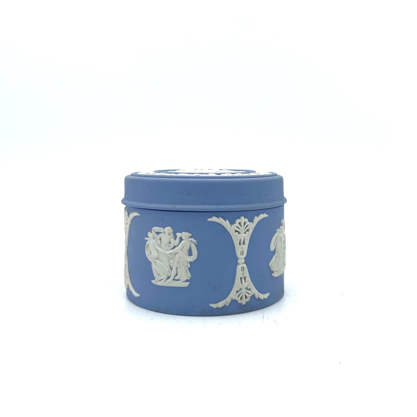 Blue Wedgwood Salt/Pin Dish - 7cm