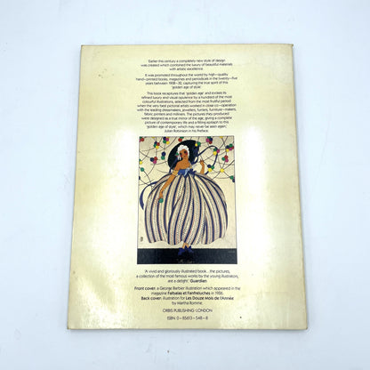 Julian Robinson's The Golden Age of Style - Art Deco Fashion Illustration