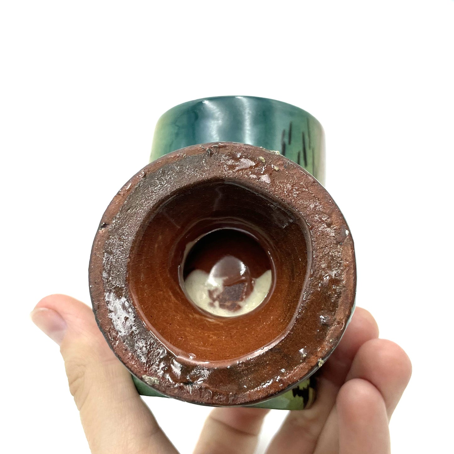 Pottery Coal Scuttle - 10cm