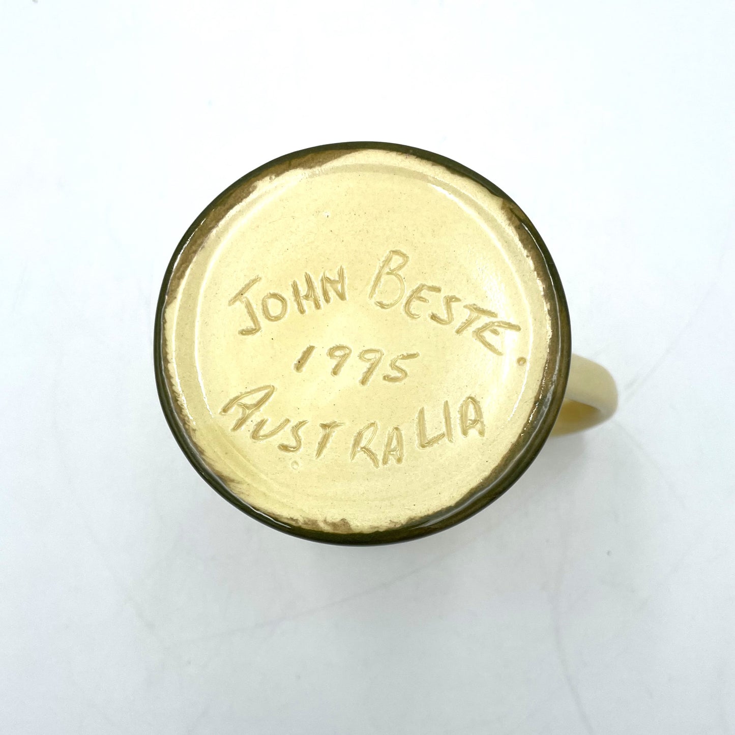 John Beste Australian Studio Pottery Jug - 9.5cm