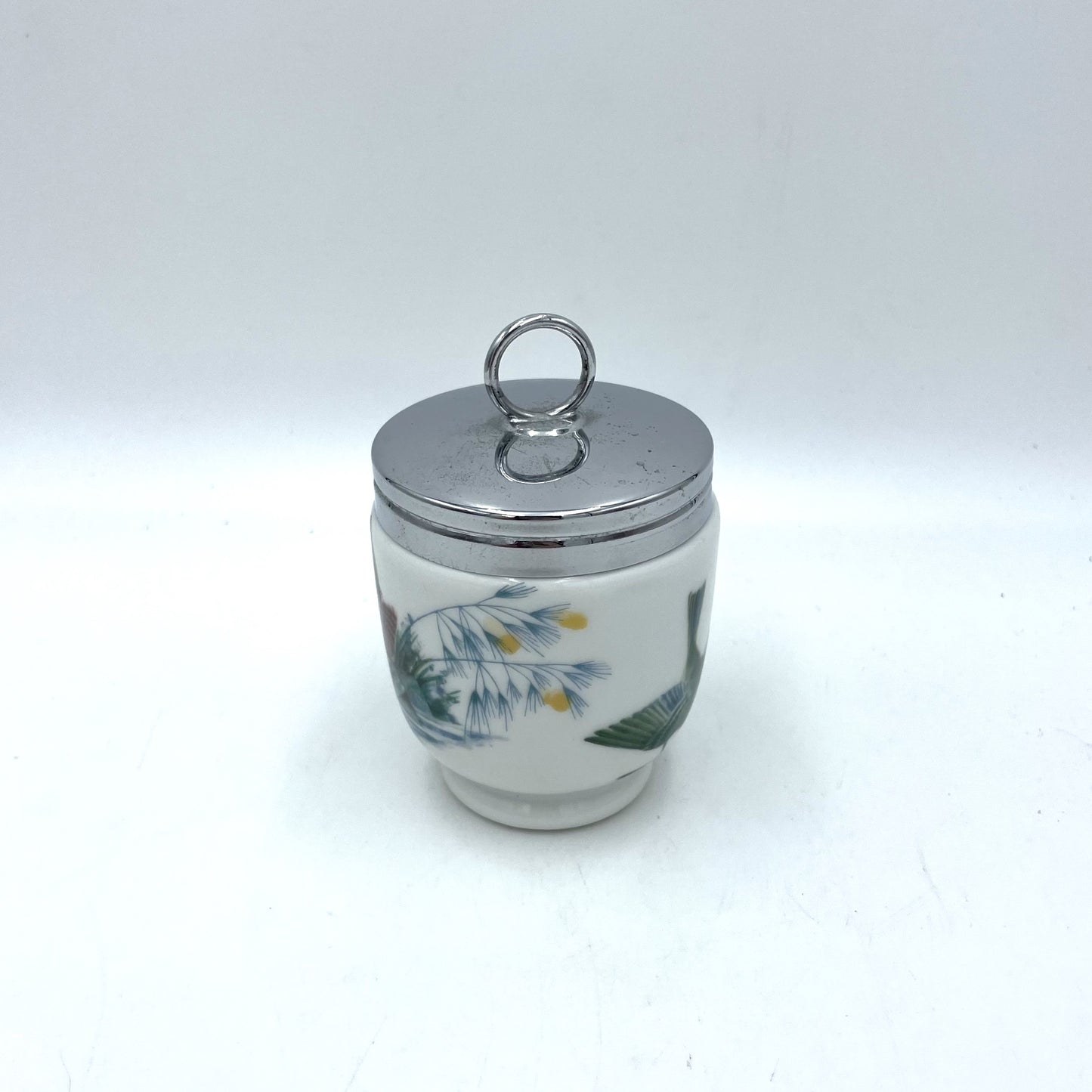 Royal Worcester Porcelain Egg Coddler - 10cm