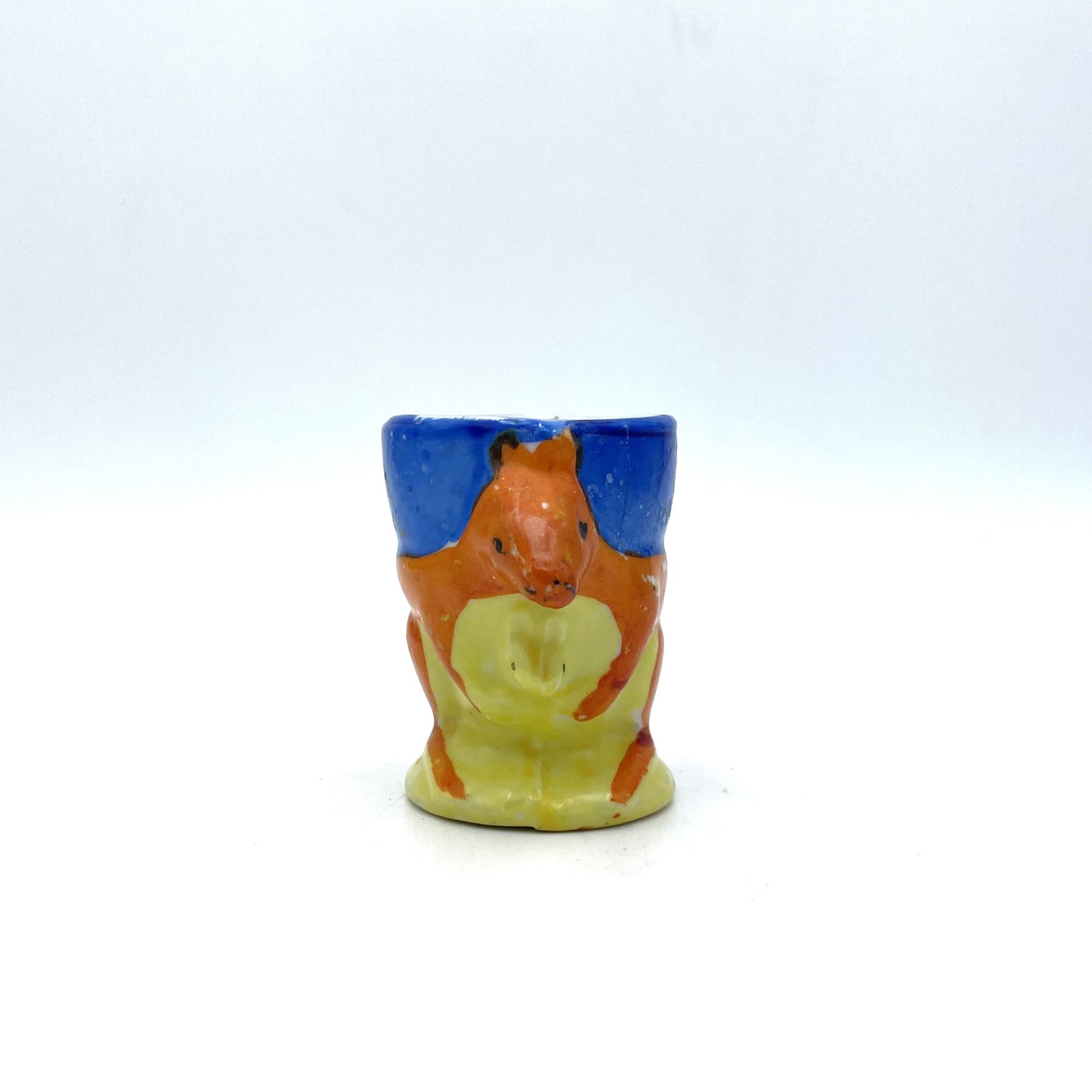 Vintage Kangaroo & Joey Egg Cup - 6cm