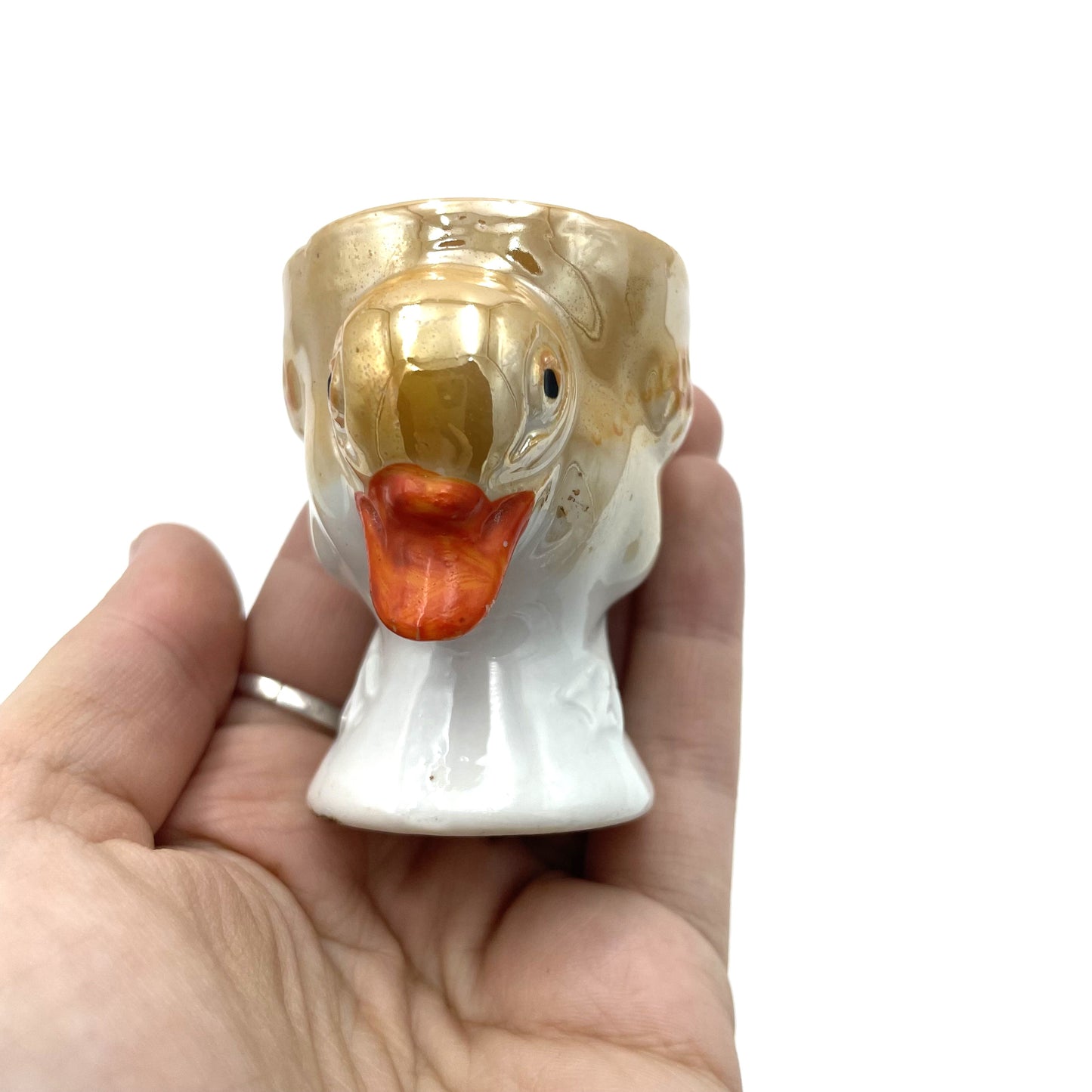 Vintage Duck Egg Cup - 7cm