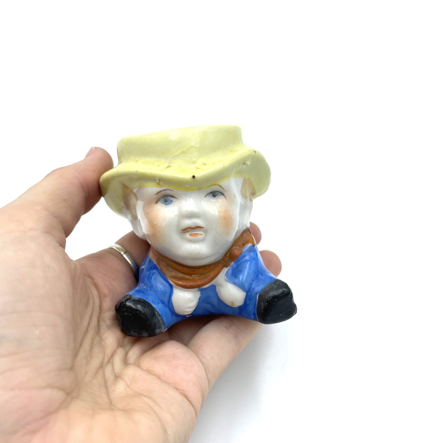 Vintage Boy Egg Cup - 7cm