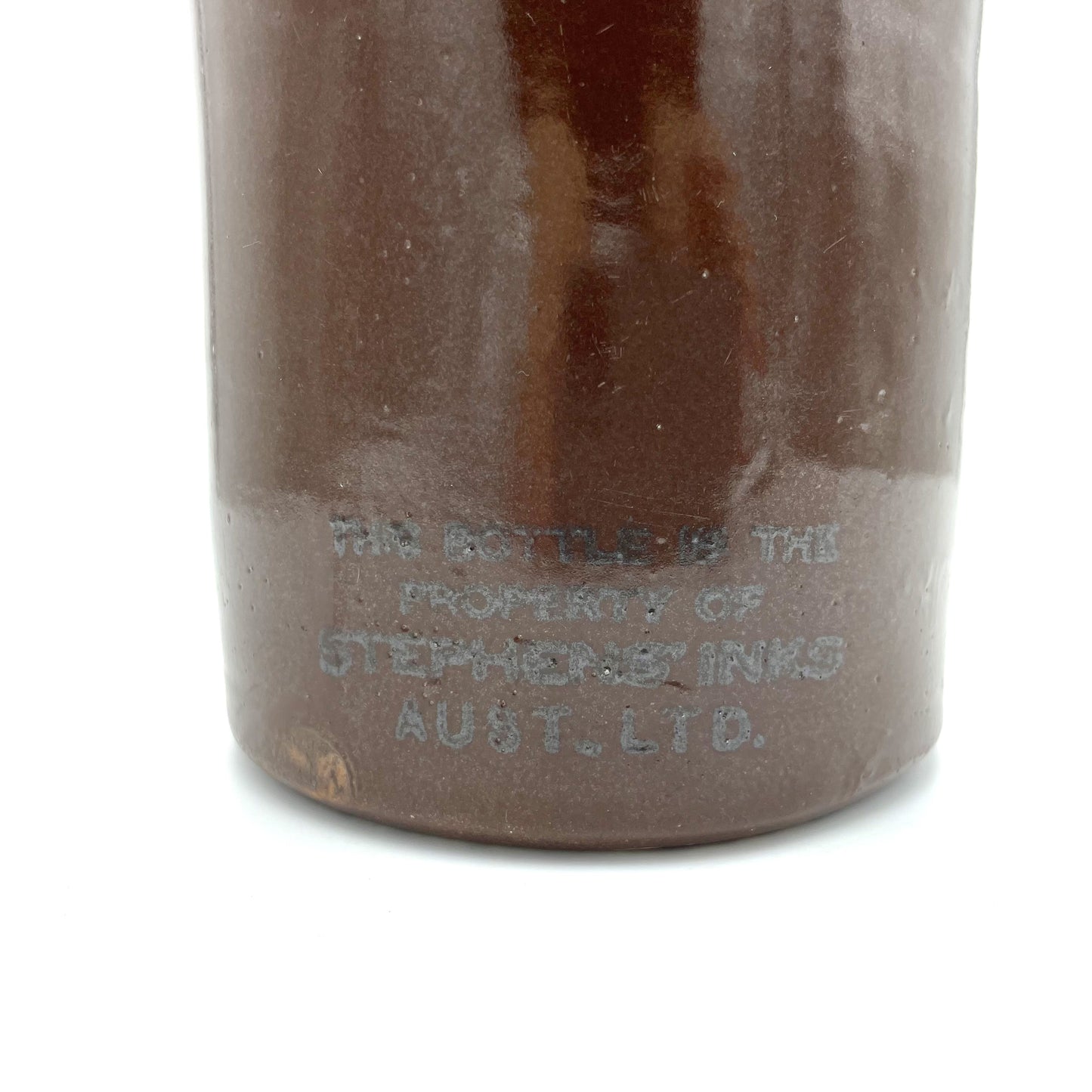 Vintage Stephens Ink Australia Bottle - 24cm