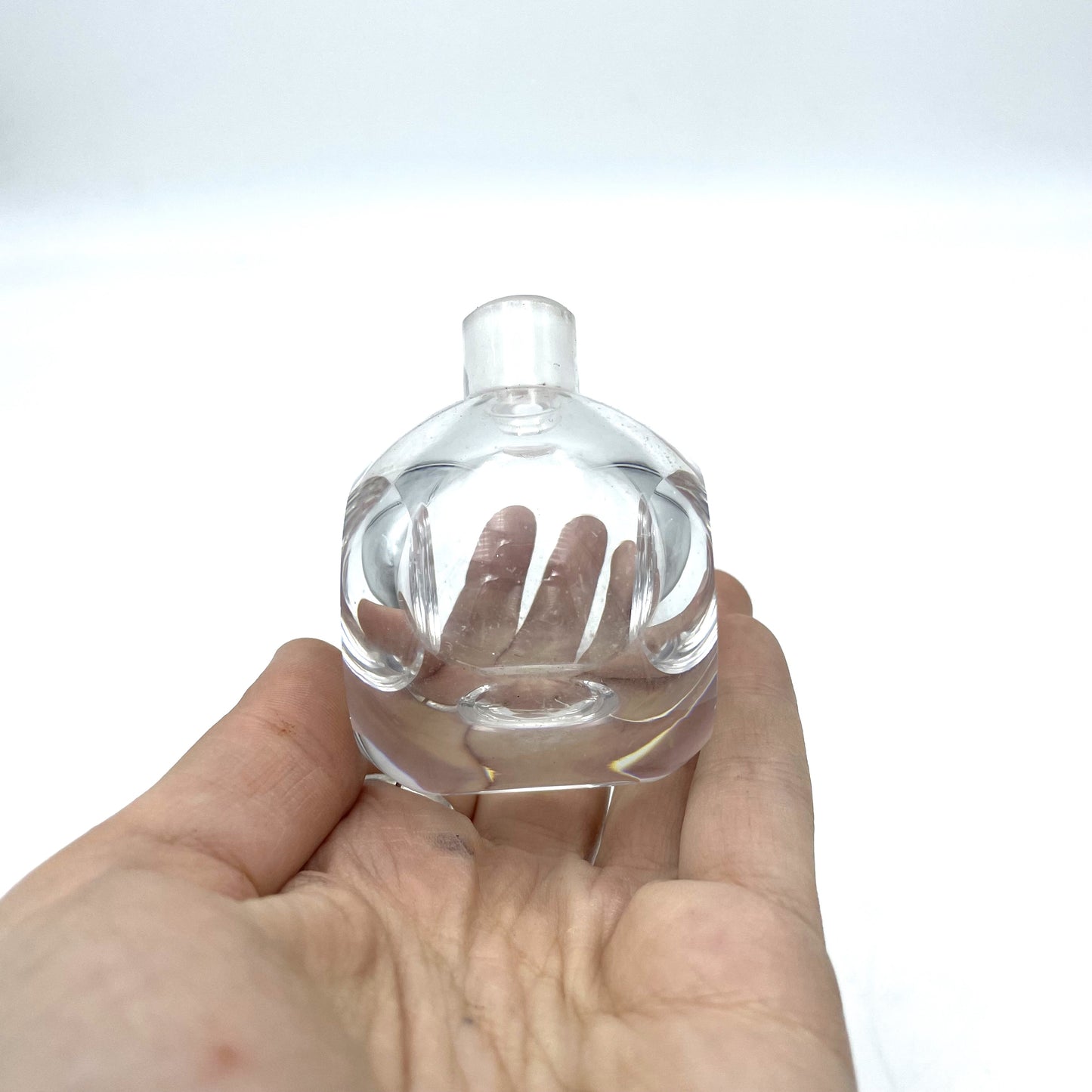 Vintage Orrefors Perfume Bottle - 10cm