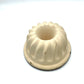 Vintage Glazed Ceramic Circle Dessert Mould - 16cm