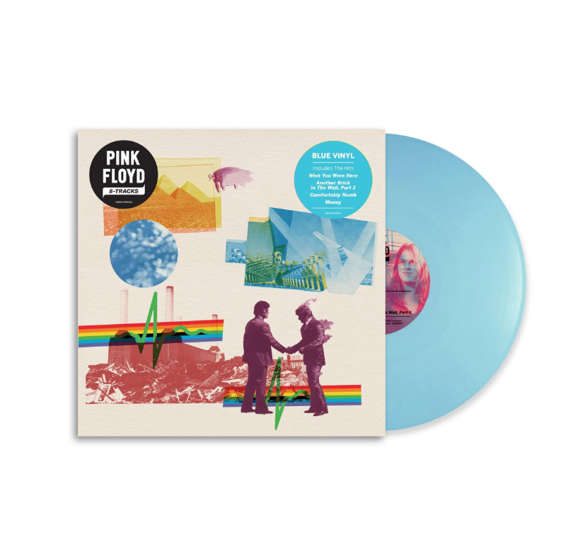 NEW - Pink Floyd, 8-Tracks (Blue) LP