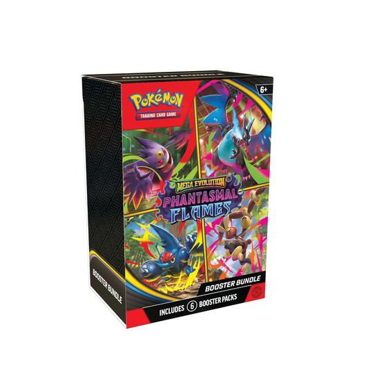 Pokemon TCG - Mega Evolutions: Phantasmal Flames Booster  Bundle