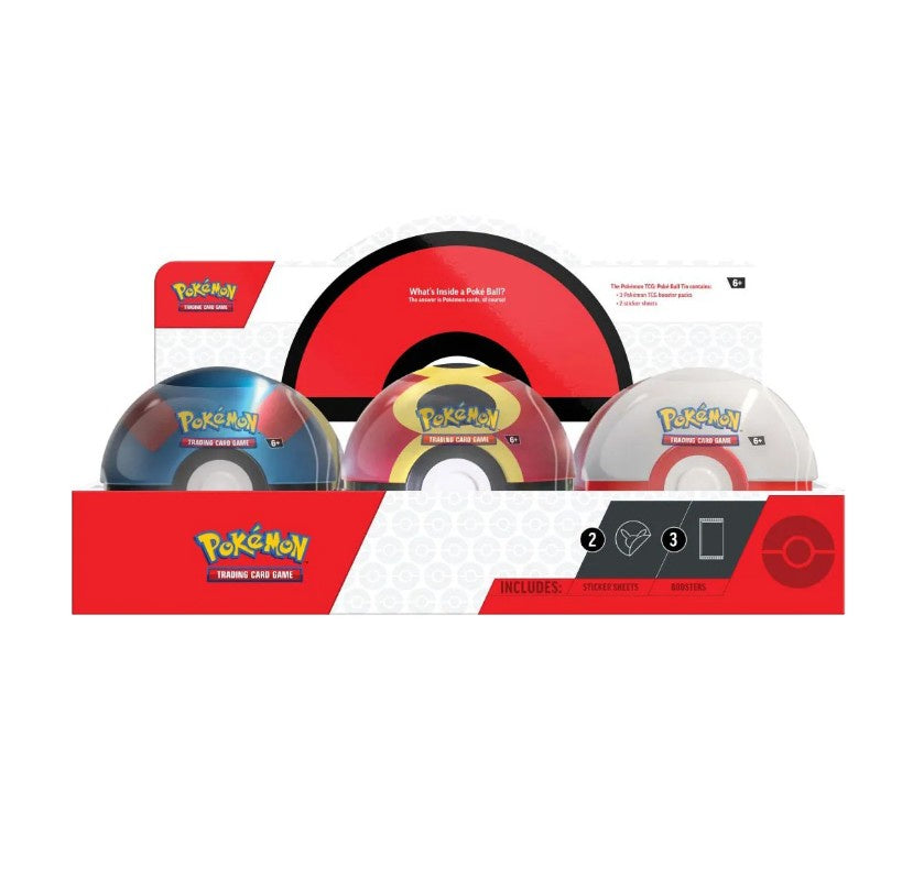 Pokemon TCG - Poke Ball Tin (2025) - Assorted)