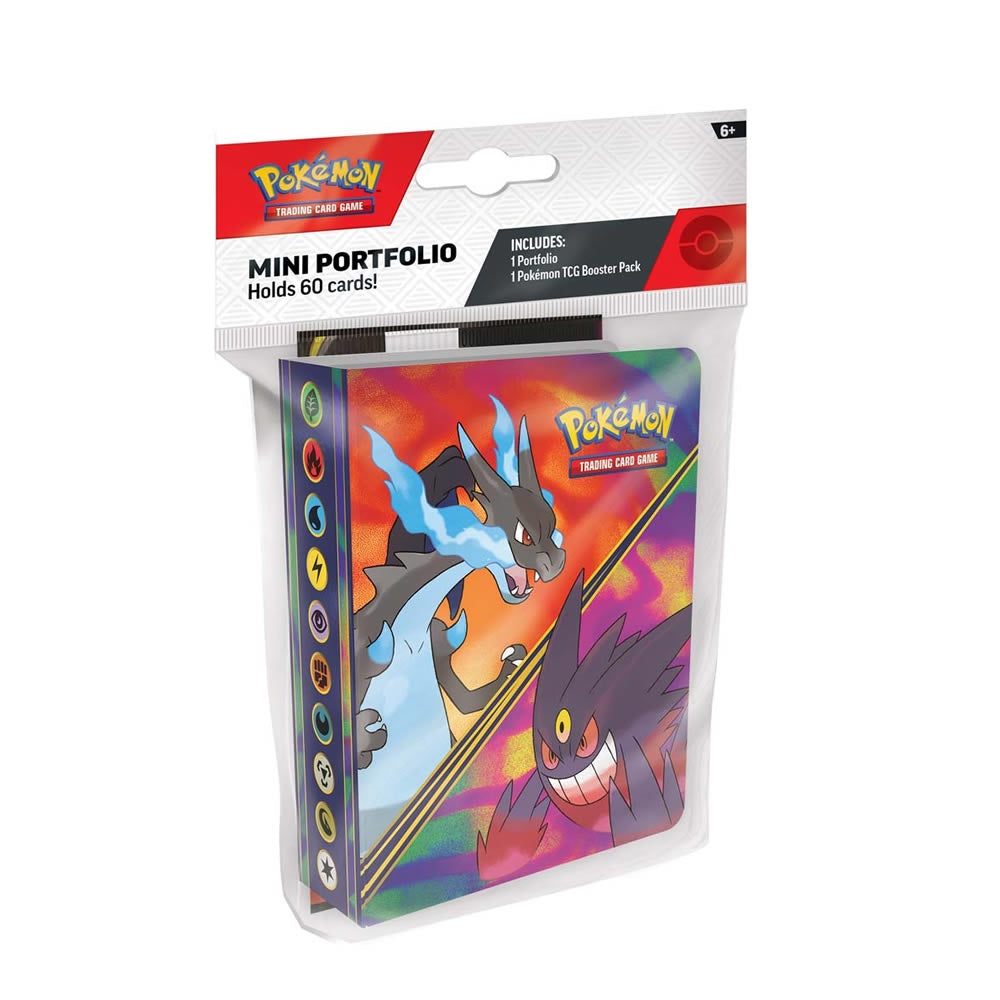 Pokemon TCG - 2026 Mini Portfolio - Phantasmal Flames (Single Booster + Folder)