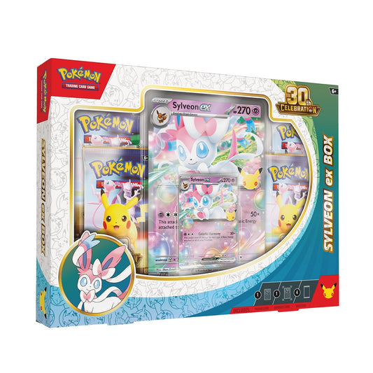 Pokemon TCG - Pokemon 30th Celebration - Celebration Ex Box - Sylveon