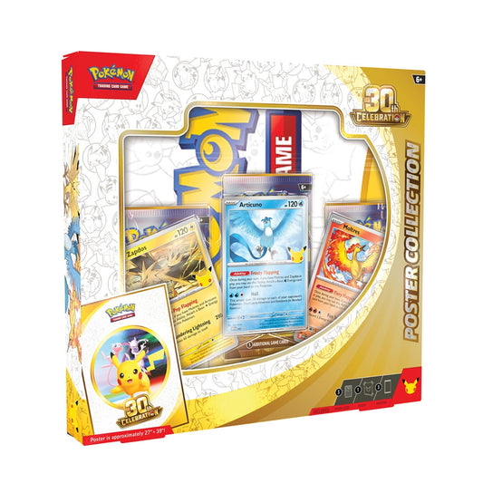 Pokemon TCG - Pokemon 30th Celebration - Celebration Poster Box