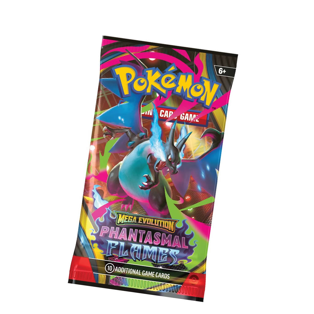Pokemon TCG - Mega Evolutions: Phantasmal Flames Booster  (Single Pack)
