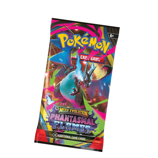 Pokemon TCG - Mega Evolutions: Phantasmal Flames Booster  (Single Pack)