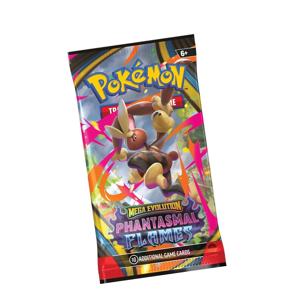 Pokemon TCG - Mega Evolutions: Phantasmal Flames Booster  (Single Pack)