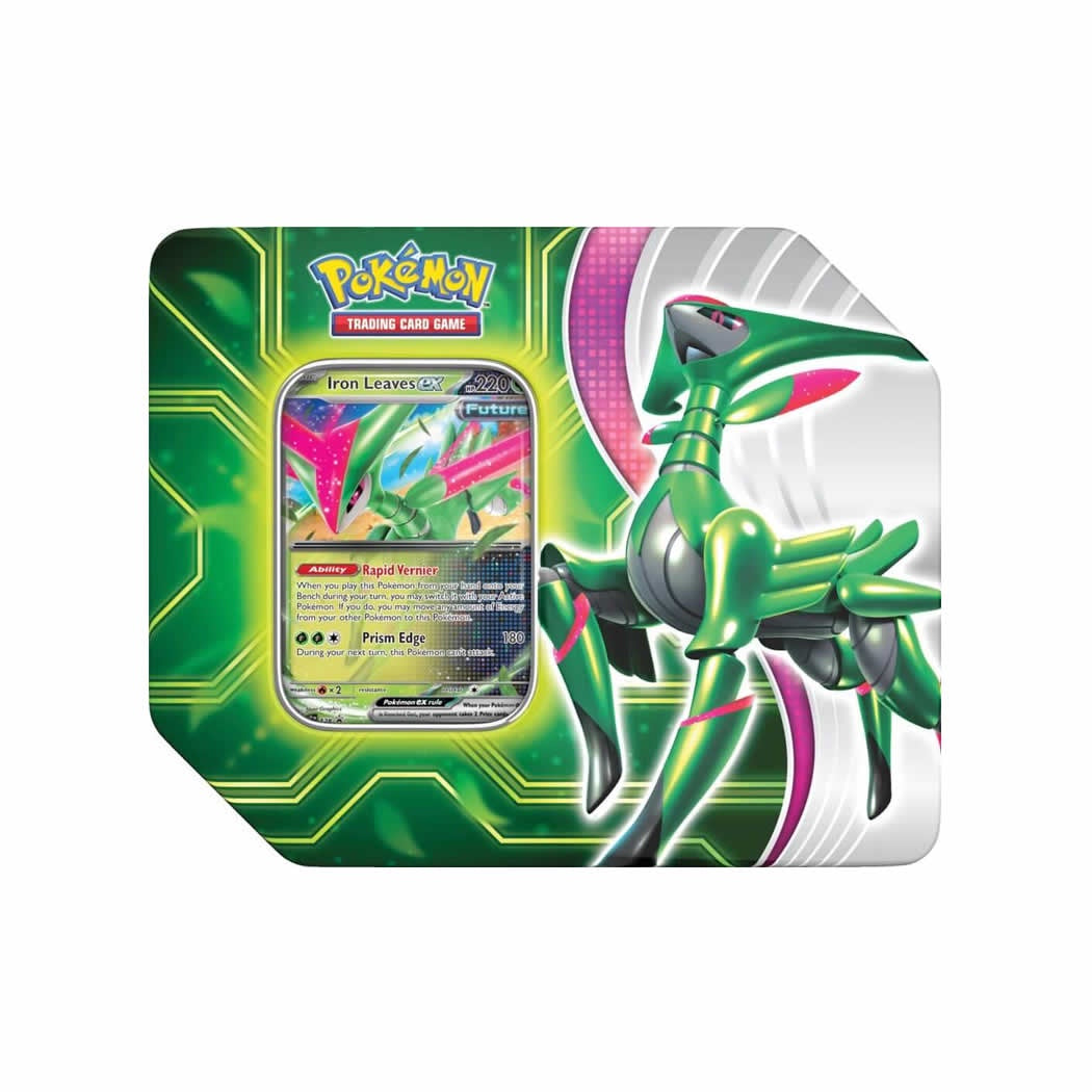 Pokemon TCG: Paradox Clash Tin - Iron Leaves