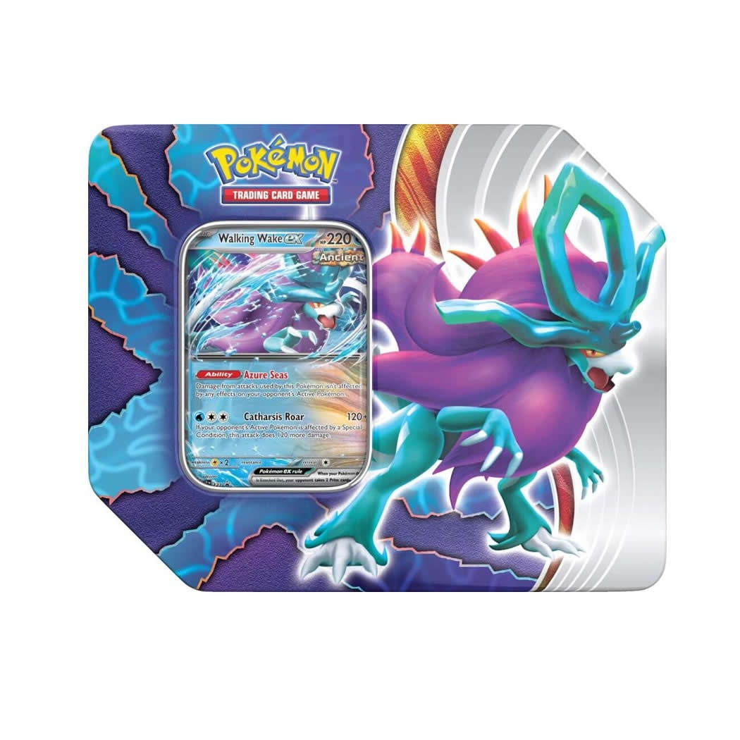 Pokemon TCG: Paradox Clash Tin - Walking Wake