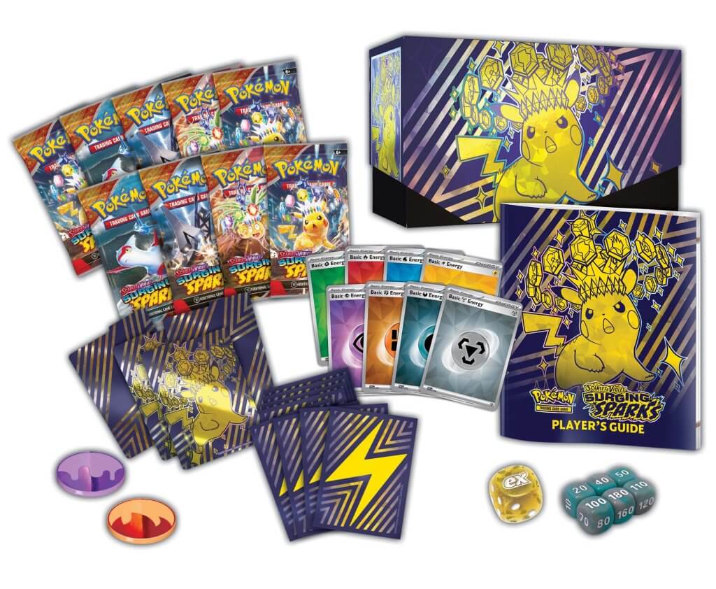 Pokemon TCG - Scarlet & Violet: Surging Sparks Elite Trainer Box