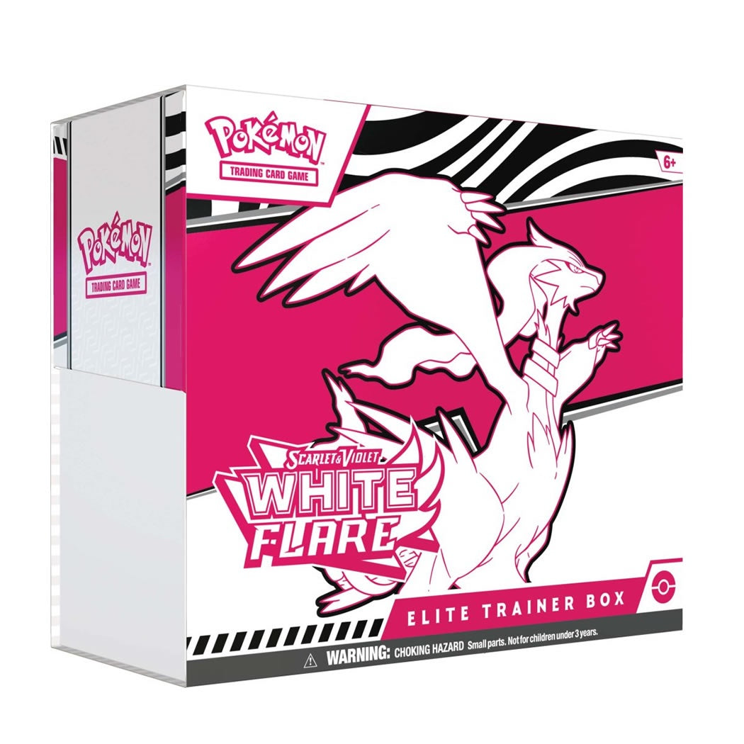 Pokemon TCG - Scarlet & Violet— White Flare Elite Trainer Box