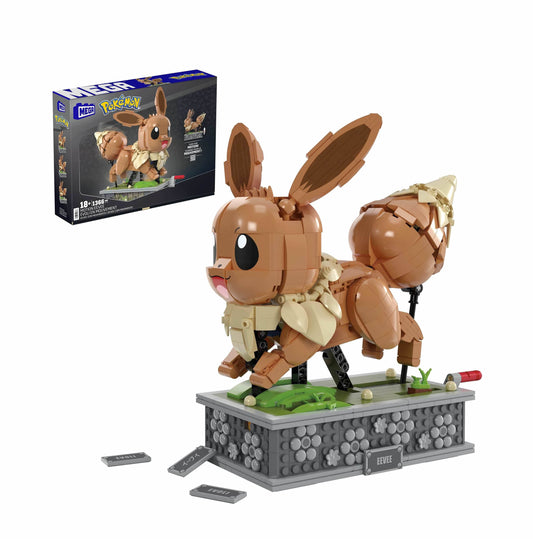 Mega Bloks - Pokemon 'Motion Eevee' - 1366 Pieces