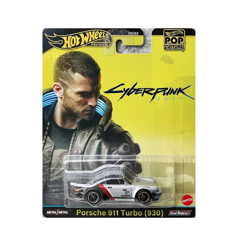 Hot Wheels Premium - Pop Culture - Porsche 911 Turbo 'Cyberpunk 2074'