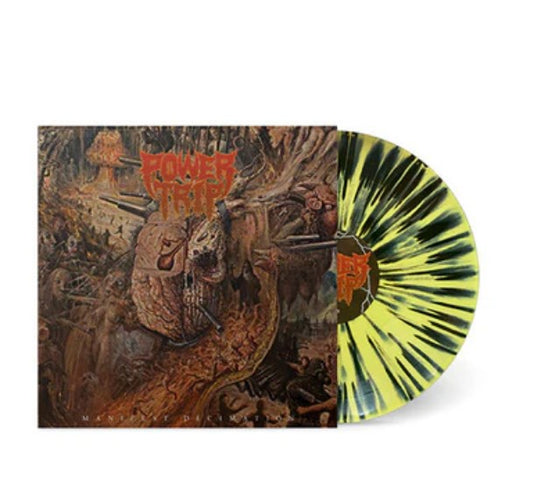 NEW - Power Trip, Manifest Decimation (Yellow Splatter) LP