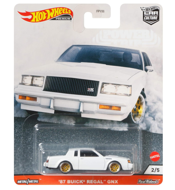 Hot Wheels Premium - Car Culture - Power Trip - '87 Buick Regal GNX