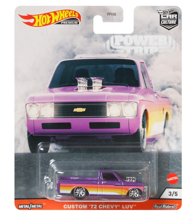 Hot Wheels Premium - Car Culture - Power Trip - Custom '72 Chevy Luv