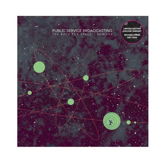 NEW - Public Service Broadcasting, The Race For Space: Remixes (Coloured) LP - RSD2026