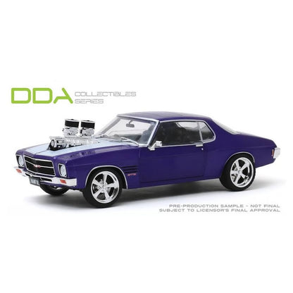 DDA - 1973 Holden Monaro HQ GTS Custom Purple 'Hanful' - 1:24 Scale