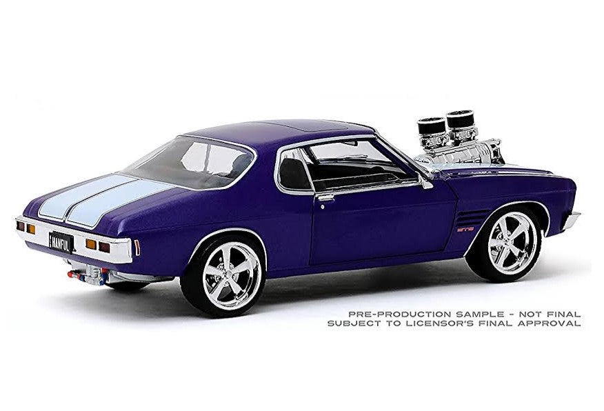 DDA - 1973 Holden Monaro HQ GTS Custom Purple 'Hanful' - 1:24 Scale
