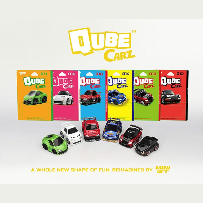 MiniGT - QubeCarz - Wave 3 - Set of 6 Cars