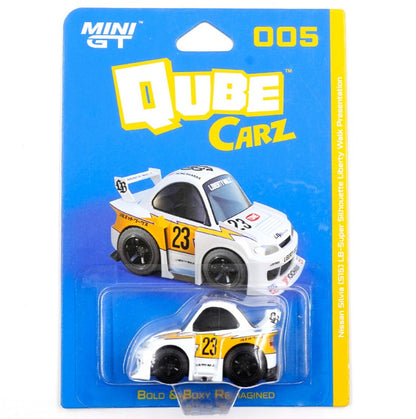 MiniGT - Qube Carz - Nissan LB-Super Silhouette S15 SILVIA  Liberty Walk Presentation