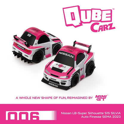 MiniGT - Qube Carz - Nissan LB-Super Silhouette S15 SILVIA Auto Finesse SEMA 2023