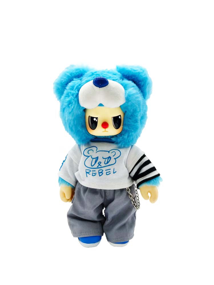 Rebel Bear - Movable - Street Series - Blind Box Assorted Plush Figures