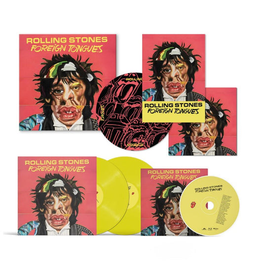 NEW - Rolling Stones (The), Foreign Tongues (Yellow) 2LP + Bluray