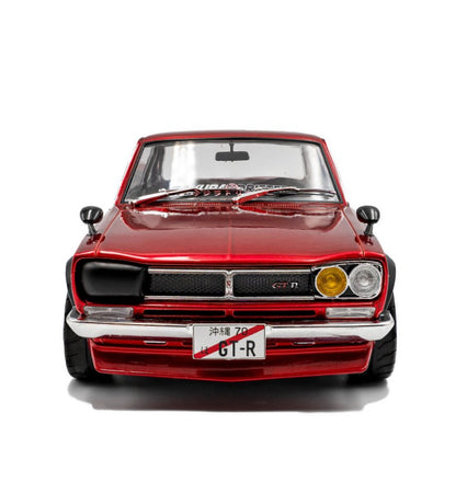 Solido - 1970 Nissan Skyline (C10) Hakosuka (Metallic Red) - 1:18  Scale
