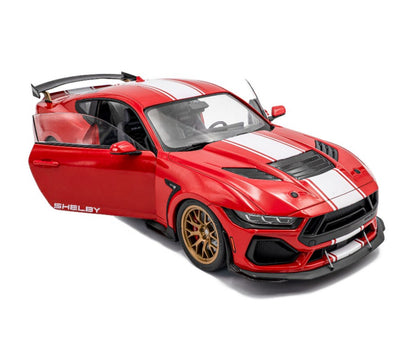 Solido - 2025 Ford Shelby Mustang Super Snake (Red) - 1:18 Scale