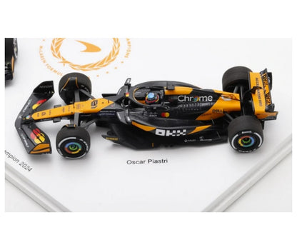 Spark - McLaren 2024 F1 Formula 1 Team MCL38 Constructors Champion - 2 Car Set