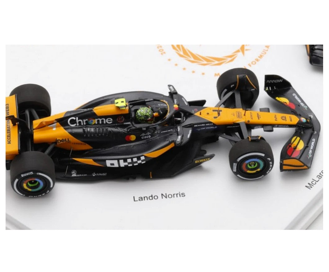 Spark - McLaren 2024 F1 Formula 1 Team MCL38 Constructors Champion - 2 Car Set