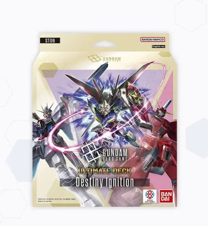 Gundam Card Game: Ultimate Deck Display – Destiny Ignition [ST09]