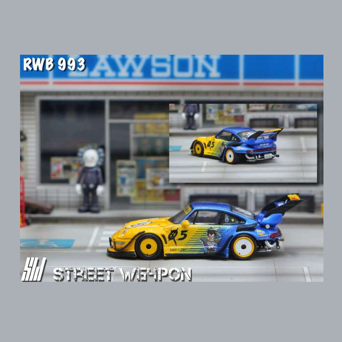 Street Weapon - RWB 993 Vegeta Dragonball Z