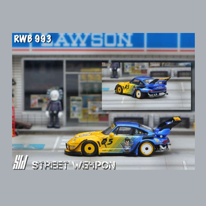 Street Weapon - RWB 993 Vegeta Dragonball Z